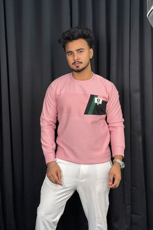 Pink Colour Sweatshirt |QRS