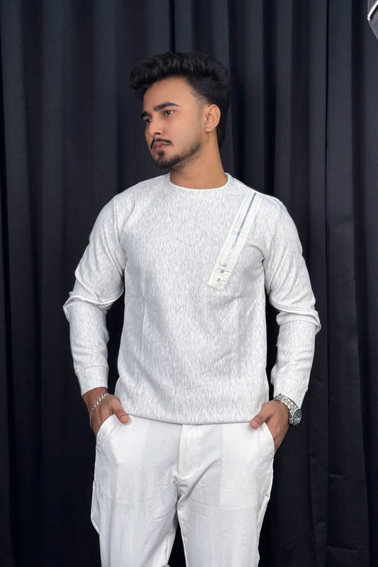 White Colour Sweatshirt |CZS