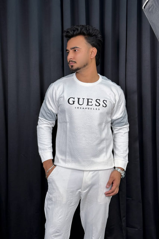 White Colour Sweatshirt |GLS