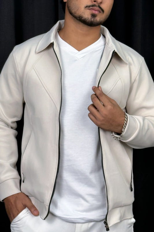 Light Cream Colour Jacket |PCJ