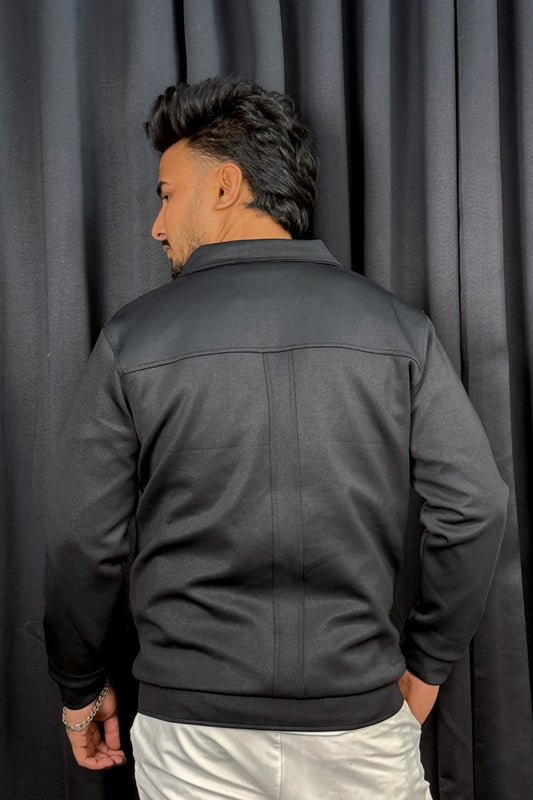 Black Colour Jacket |PCJ