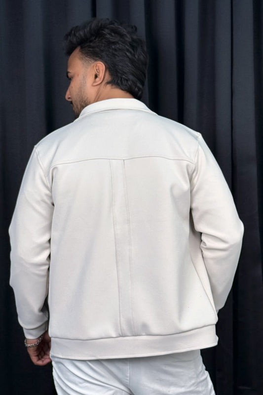 Light Cream Colour Jacket |PCJ
