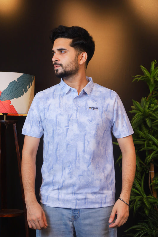 Sky Blue Polo T-Shirt |Club