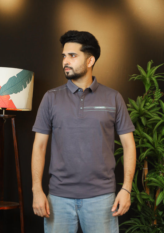 Gray Polo T-Shirt |ANY