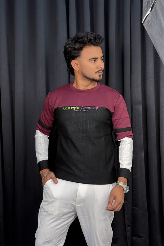 Maroo Contarst Sweatshirt |AGS