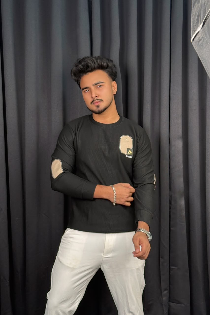 Black Colour Sweatshirt |MKS